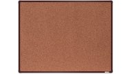 Notice board with a quality cork surface 1200 x 900 mm - 3