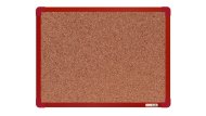 Notice board with high-quality cork surface (6 models) - 2