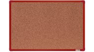 Notice board with a quality cork surface 600 x 900 mm - 2