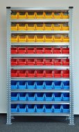 Rack with plastic boxes 877851018_VAR_7 - 1