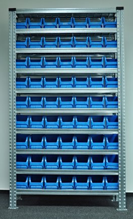 Rack with plastic boxes 877851018_VAR_3 - 1