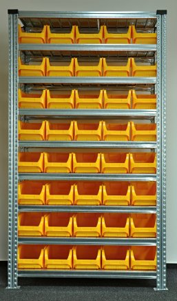 Rack with plastic boxes 877851017 (7 models) - 1