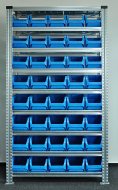 Rack with plastic boxes 877851017_VAR_2 - 1