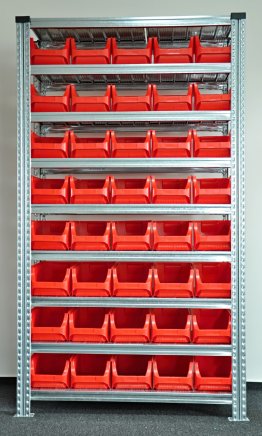 Rack with plastic boxes 877851017_VAR_3 - 1