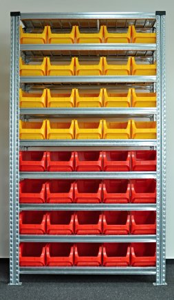 Rack with plastic boxes 877851017_VAR_4 - 1