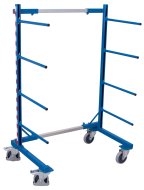 One-sided rack trolley with supporting arms - 1