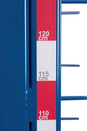Double-sided shelving trolley with 24 support arms (2 models) - 2
