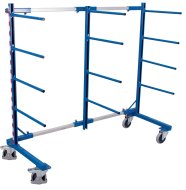 Shelving trolley with 12 support arms one-sided (2 models) - 1