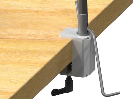 Mounting from the side of the EKU8 board - 1