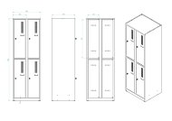 Wardrobe with split doors A82324W.2.09.2.4 - 4