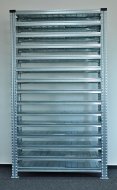 Screwless shelf rack 1972 x 1124 x 330 mm - 1