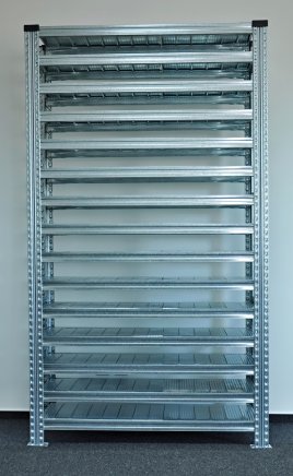Screwless shelf rack 1972 x 1124 x 330 mm - 1