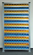 Rack with plastic boxes 877851019_VAR_4 - 1