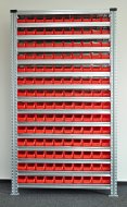 Rack with plastic boxes 877851019_VAR_3 - 1