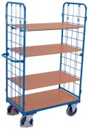 Shelf trolley with two wire fillings sw-500.236, sw-600.236, sw-700.216, sw-800.216 (4 models) - 1