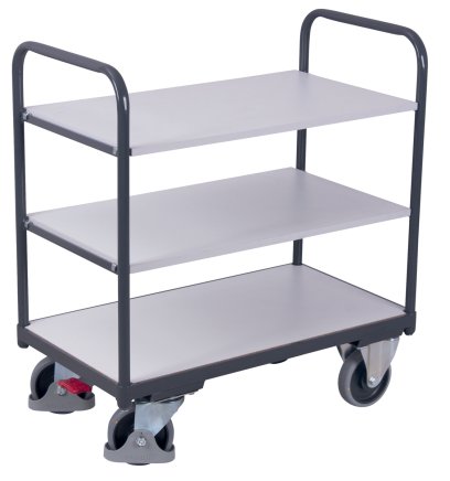 Antistatic trolley, 3 shelves sw-500.257, sw-600.257, sw-700.257, sw-800.257 (4 models) - 1
