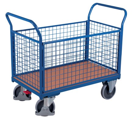 Platform trolley with four wire fillings sw-500.401, sw-600.401, sw-700.401, sw-800.401 (4 models) - 1
