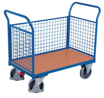 Platform trolley with three wire fillings sw-700.301 - 1