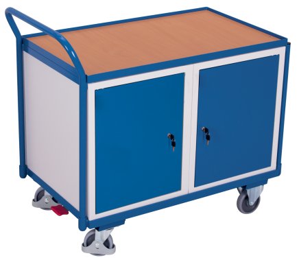 Workshop trolley with solid doors type sw-600.604 - 1