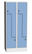 Wardrobe with HPL doors type SZS 42AH - 1