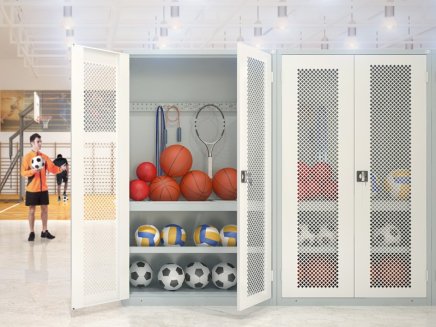 Metal cabinet SBM 212 for sports equipment - 1