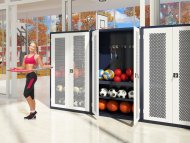 Metal cabinet SBM 212 for sports equipment - 3