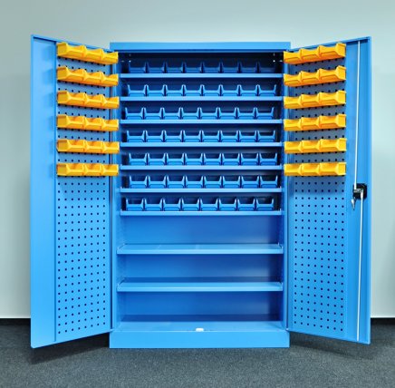 Kovos workshop cabinet with plastic boxes SPZ_11_0003_C_VAR_2 - 1