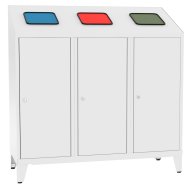 Triple waste bin for sorted waste MPO 03kkr - 1