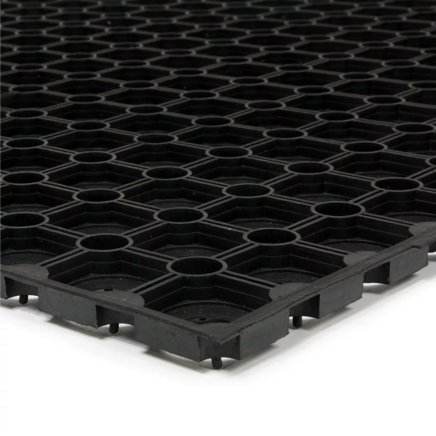 Rubber cleaning entrance mat Honeycomb 71501002 - 2