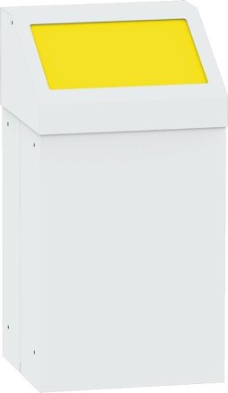 Trash can with removable lid 6521 - 1