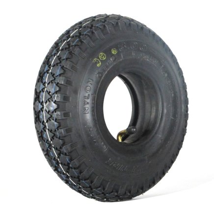 Complete tire + inner tube for the handcart 3.00-4 - 2
