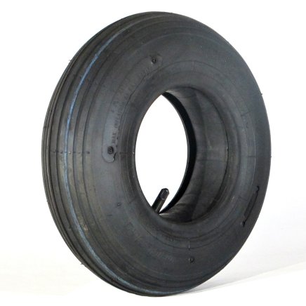 Complete tire + inner tube for the handcart size 3.50-6 - 1