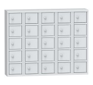 Metal cabinet with 25 lockable boxes - 2