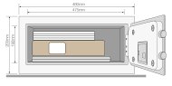 Furniture safe Yale High Security Laptop YLEB/200/EB1 - 6
