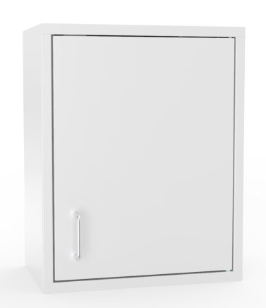 Hanging cabinet with solid doors SZL - 1