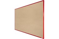 Notice board with textile surface 2000 x 1200 mm - 2