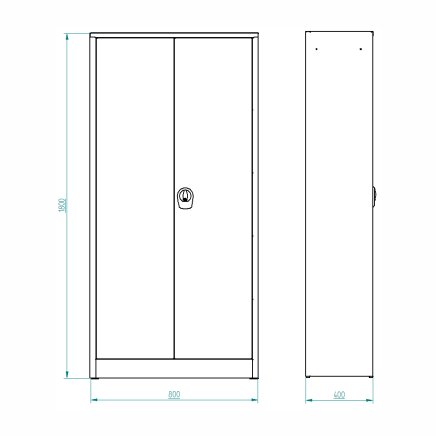 Cleaning cabinet C39745 - 1