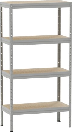 Kovona Screwless shelf rack 60 kg type N484L0 - 1