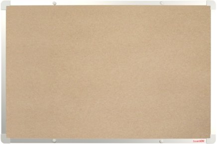 Notice board with textile surface 600 x 900 mm - 1