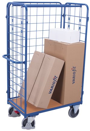 Three-sided parcel trolley sw-600.306 - 2