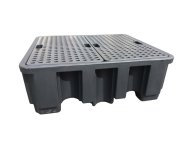 Catch basin for four 200 l barrels, catch volume 450 l - 1