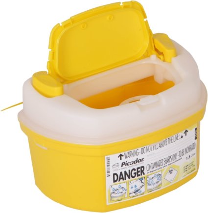 Containers for sharp hospital waste UN 3291 - 1