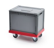 Chassis for HL crates - 2 swivel wheels - 5