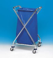 Waste and laundry trolley X