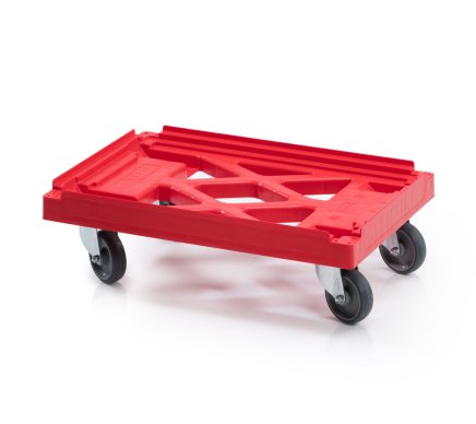 Chassis for HL crates - 2 swivel wheels - 1