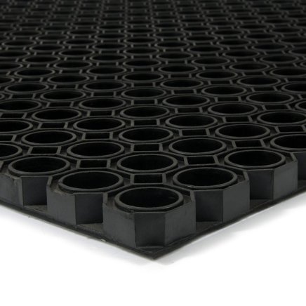 Rubber cleaning entrance mat Honeycomb 81716201 - 1