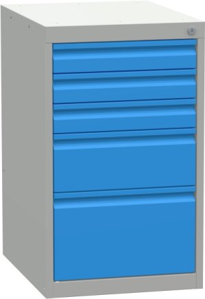 Base workshop container - 5x drawer - 1
