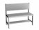 Bench with backrest