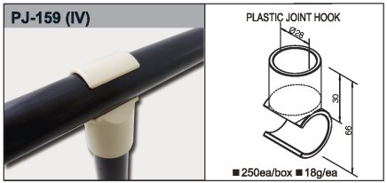 Plastic coupling PJ-159 - 1
