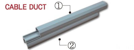 CD-3000T Cable Duct – Cable Cover - 1